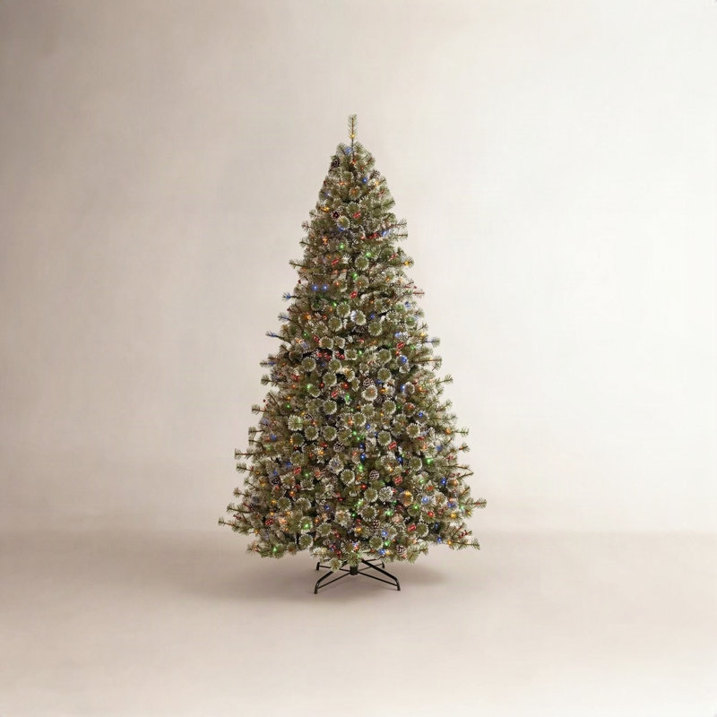 Arbre de Noël pin pré-éclairé, 9'
