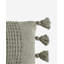 Braided Pom Lumbar Pillow Cover & Insert-1483670619