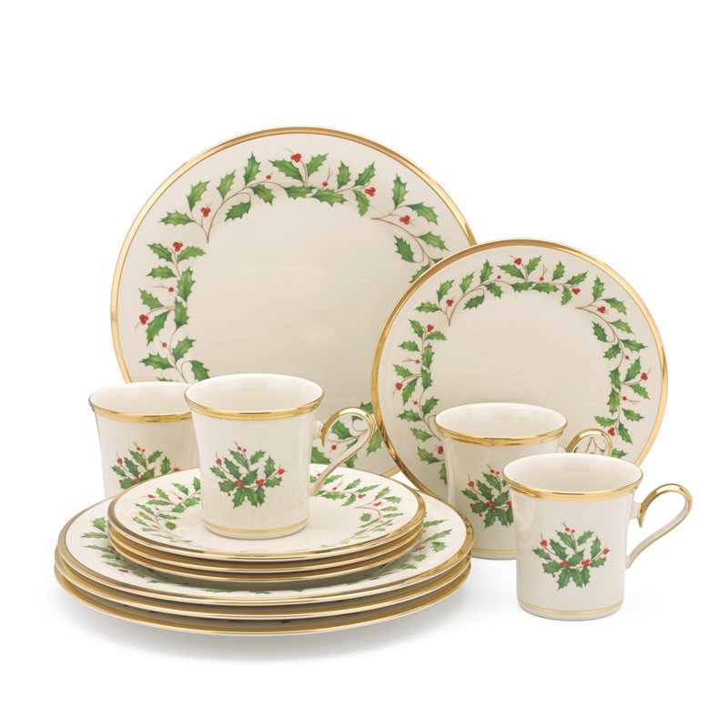 Ensemble d'assiettes et de tasses Lenox