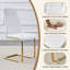 Ensemble de salle à manger pour 8 personnes Neithen, table de salle à manger rectangulaire moderne avec 8 chaises de salle à manger en similicuir de luxe-2112404766-2112404741