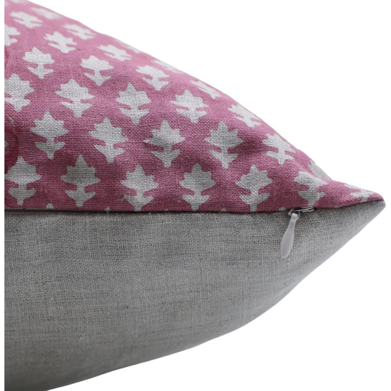 Housses de coussin fabriquées à la main de luxe Fabdavine pour la maison rose - City, H 16 po x l 16 po