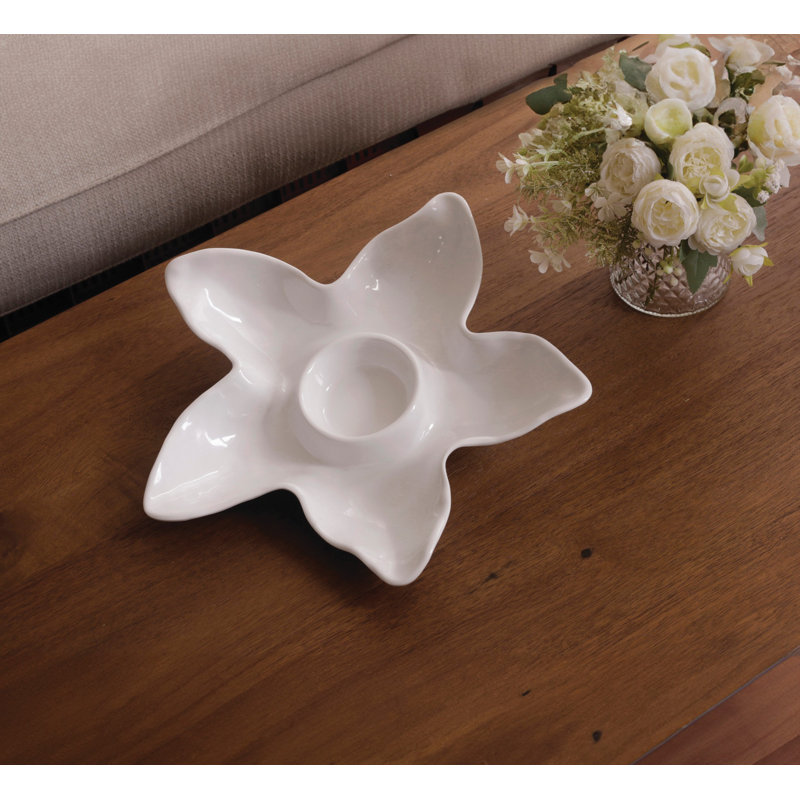 Vida Melamine Chips And Dip Platter