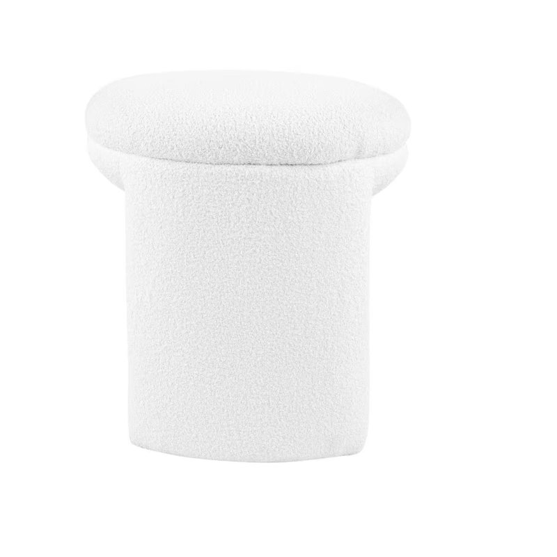Tabouret Arun, Blanc