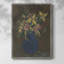 «Dark Bouquet I», reproduction encadrée - bois massif-838053557