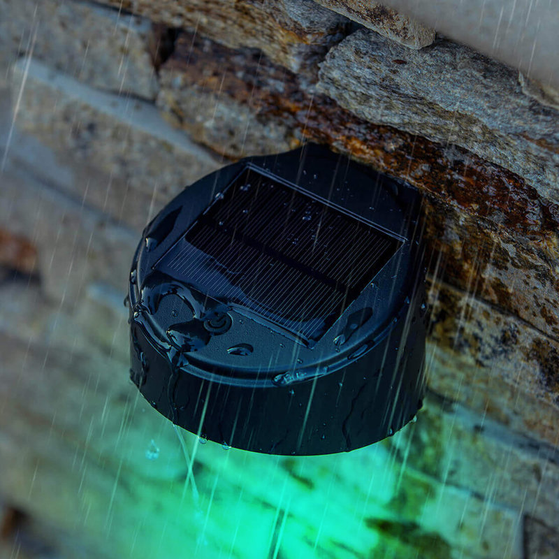  Solar LED Multi-Color Wall Lights (6-pack)