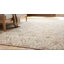 Tapis en laine et viscose ivoire touffeté à la main par Montego-1829281316