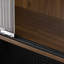 Mid-Century Modern Walnut Vintage Multi-use Cabinet With Cat scratcher Bed cat