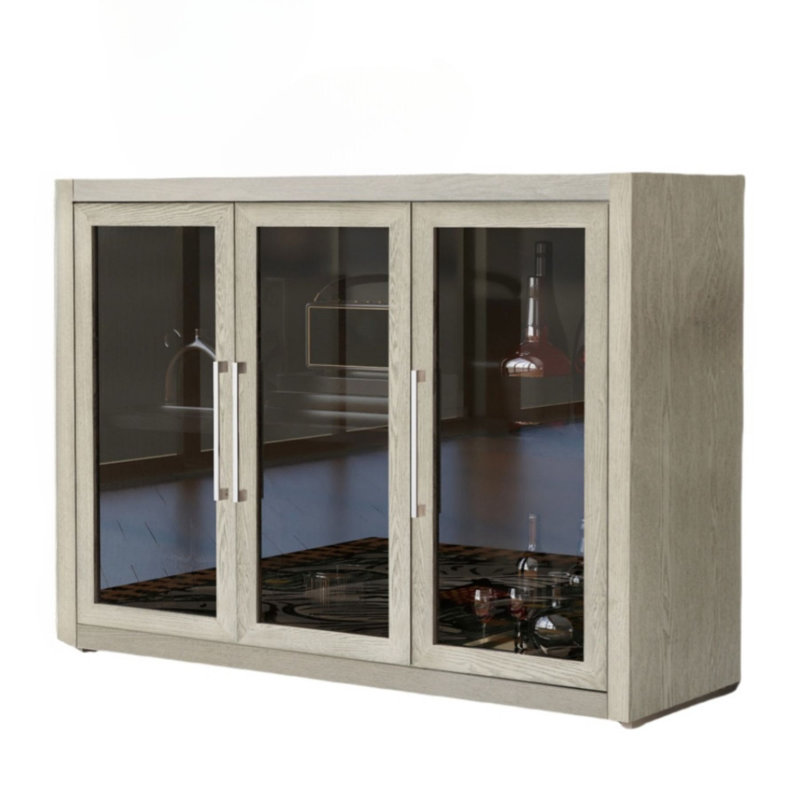 Anacortes Accent Chest, Champagne, 35.40" H x 35.40" W x 15.70" D