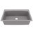Karran Drop-in Quartz Composite 33'' X 22'' 1-Hole Single Bowl Kitchen Sink-35699327