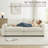 Greek 90.5"W  3-Seater Modern Upholstery Sofa-1205886432