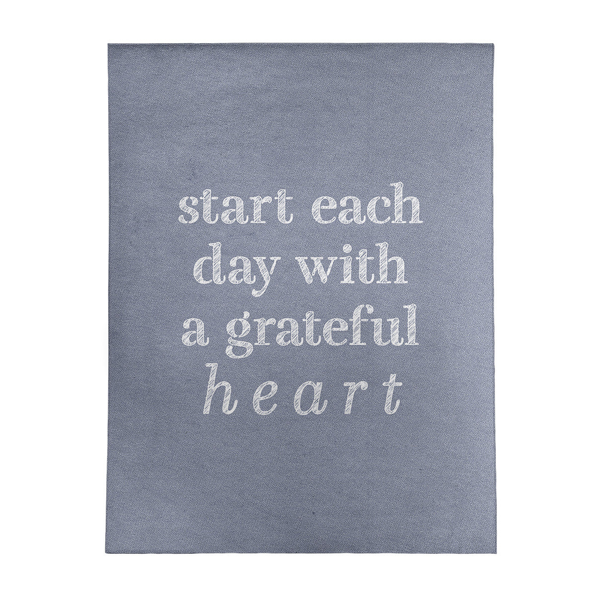 Fresh Look at East Urban Home Handwritten Gratitude Inspirational Quote Poly Chenille Rug
