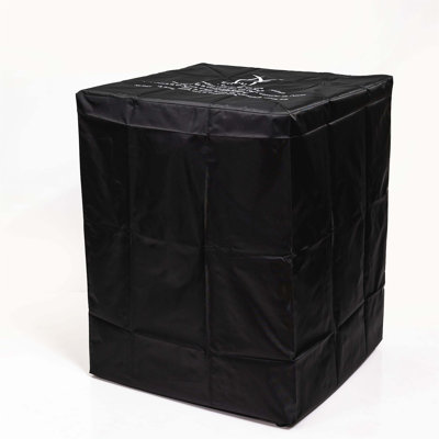 Daely Rectangle Wicker Propane Smokeless Fire Pit