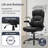 Ergonomic Executive Chair with Flip-up Armrests-1997174200