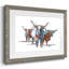 Modern Longhorns I Framed On Paper Print-263840533-263840530