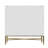 2 Door White Locker Accent Cabinet