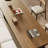 Nut-brown Rectangular Solid Wood writing desk-117867031