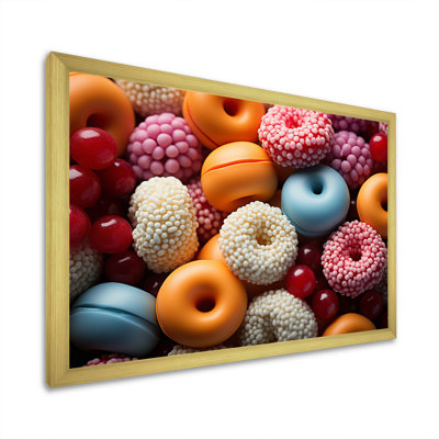 «Colorful Pop Art Candy II», reproduction sur toile