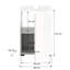Perlean 38cm Single Bathroom Vanity Base Only