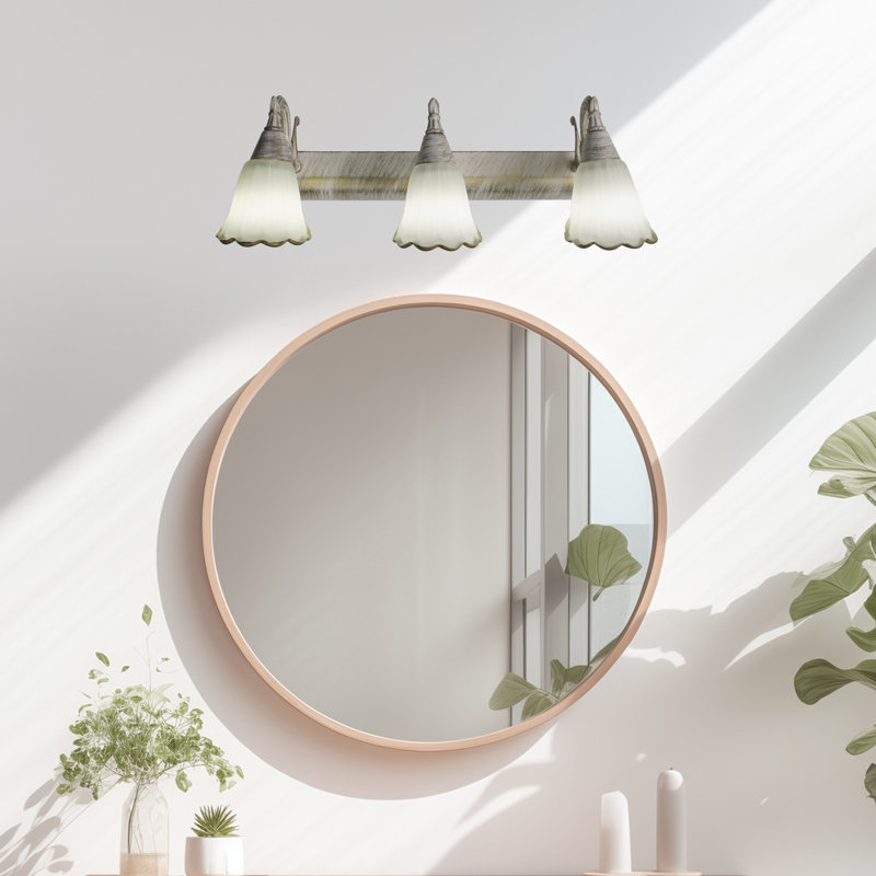 Éclairage de salle de bain à 3 lumières à intensité variable
