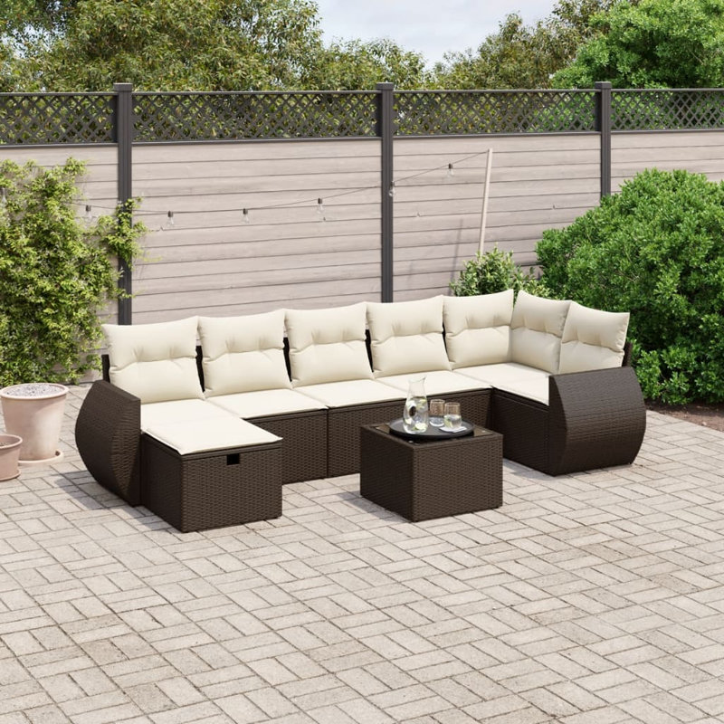 Ensemble de canapé de jardin Vidaxl
