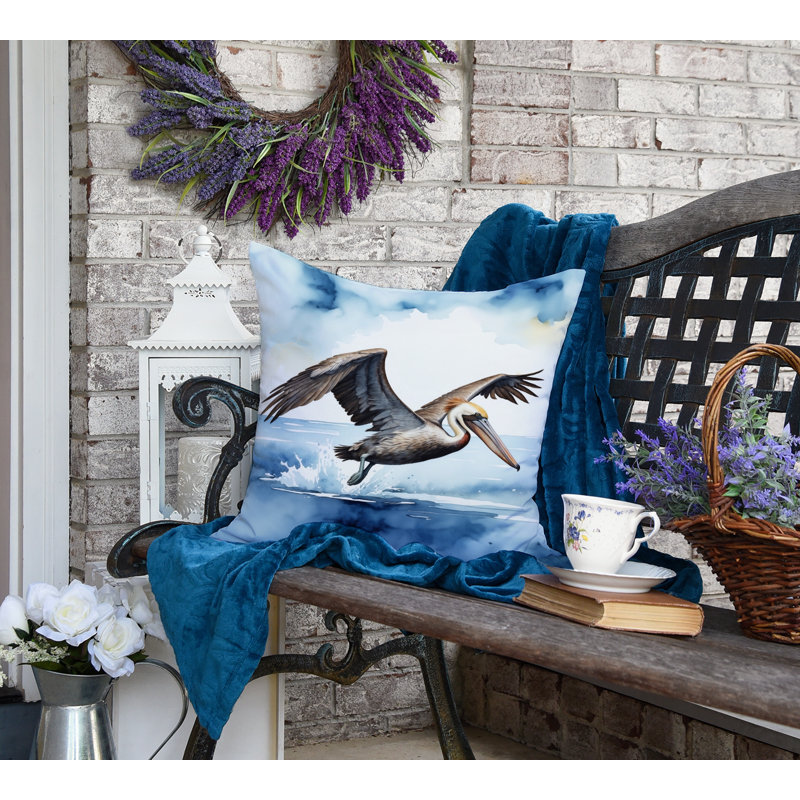 Coussin Pelican, Carré 18 po