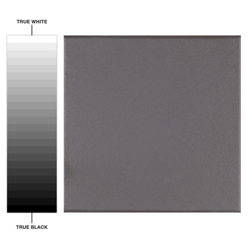 Quarry 6" x 6" Ceramic Wall & Floor Klinker Tile in Black