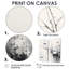Noir et blanc Pure Serenity I - art mural moderne sur toile 2 panneaux-539494968-539494969-539494970
