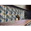 Self Adhesive Vinyl Splashback Sticker Wall Stickers 39,37x19,68 Inch Tile Peel and Stick Wall Tiles