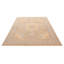 Tapis mamelouk noué à la main de conception unique 9 pi 2 po x 11 pi 9 po