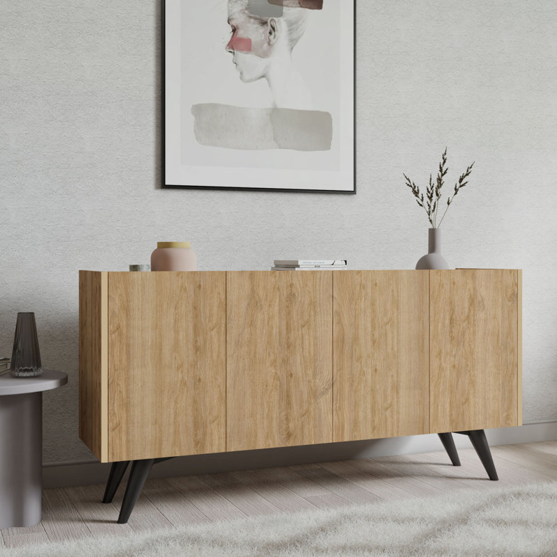 Framingham 150cm Console Table, Brown