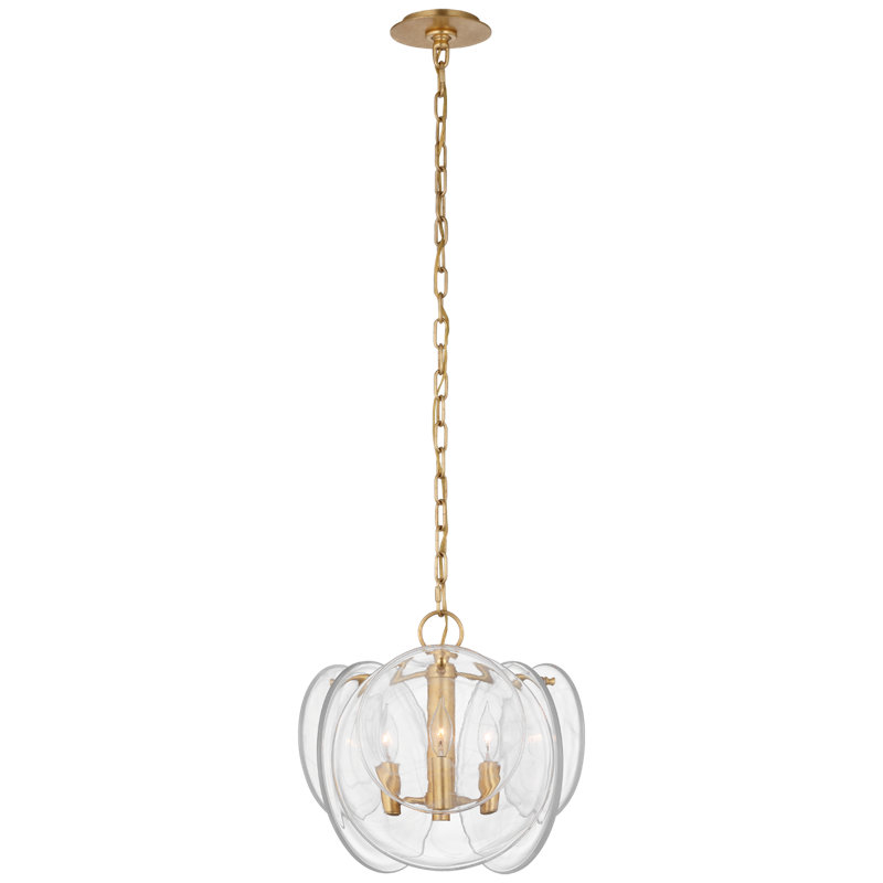 Loire 3 - Light Chandelier, Gold