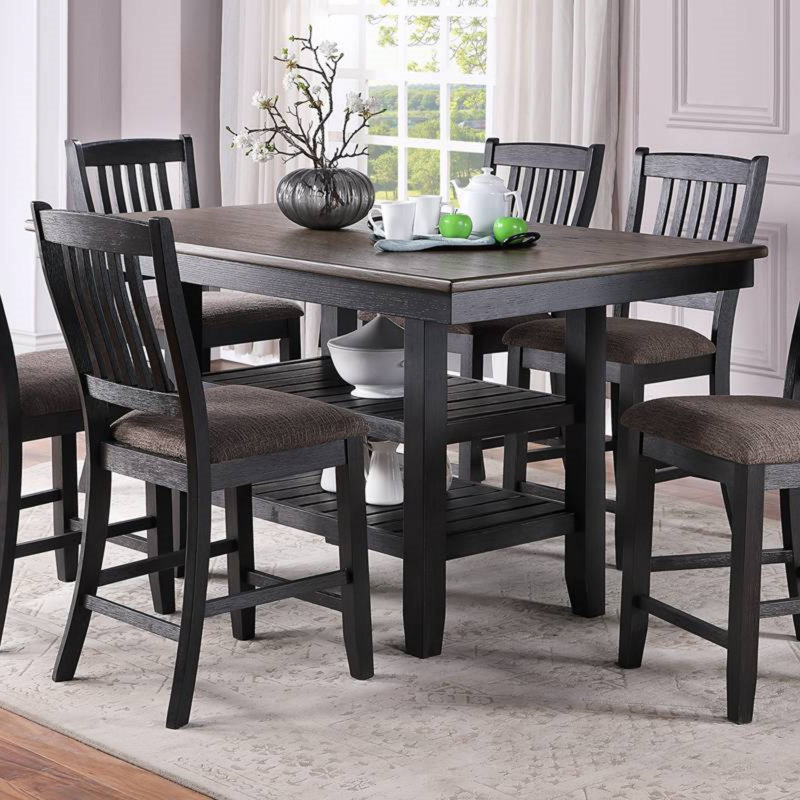 Table de salle à manger à hauteur de cuve 1Pc