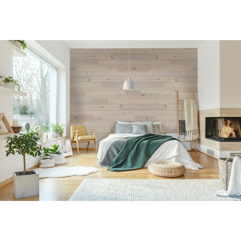 Planches murales en bois Timberchic Pine, Gris