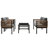 Multi-person Outdoor Sofa Combination with A Table, Suitable for Garden, Backyard and Balconies-586964469