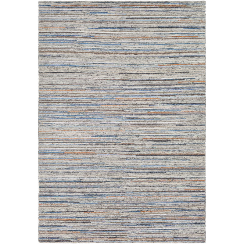 Bolger Striped Indoor Rug, Rectangle 6' x 9'