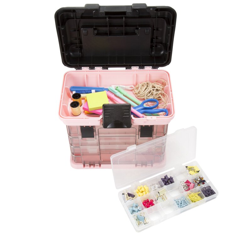 Stalwart Portable Tool Box - Small Parts Organizer and
