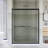 56-60"W X 70"H Aluminum Framed Sliding Shower Door In Finish-117393951