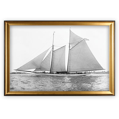 «Sailing Yacht VII», reproduction d'art sur toile tendue