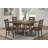 Transitional Extension Leaf Dining Table(Only Table)