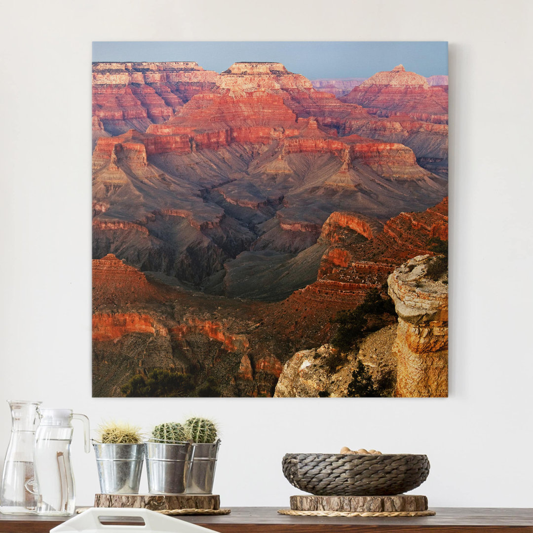 Leinwandbild Grand Canyon nach Sonnenuntergang