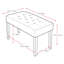 Banc de rangement en similicuir Rooker-1946586094