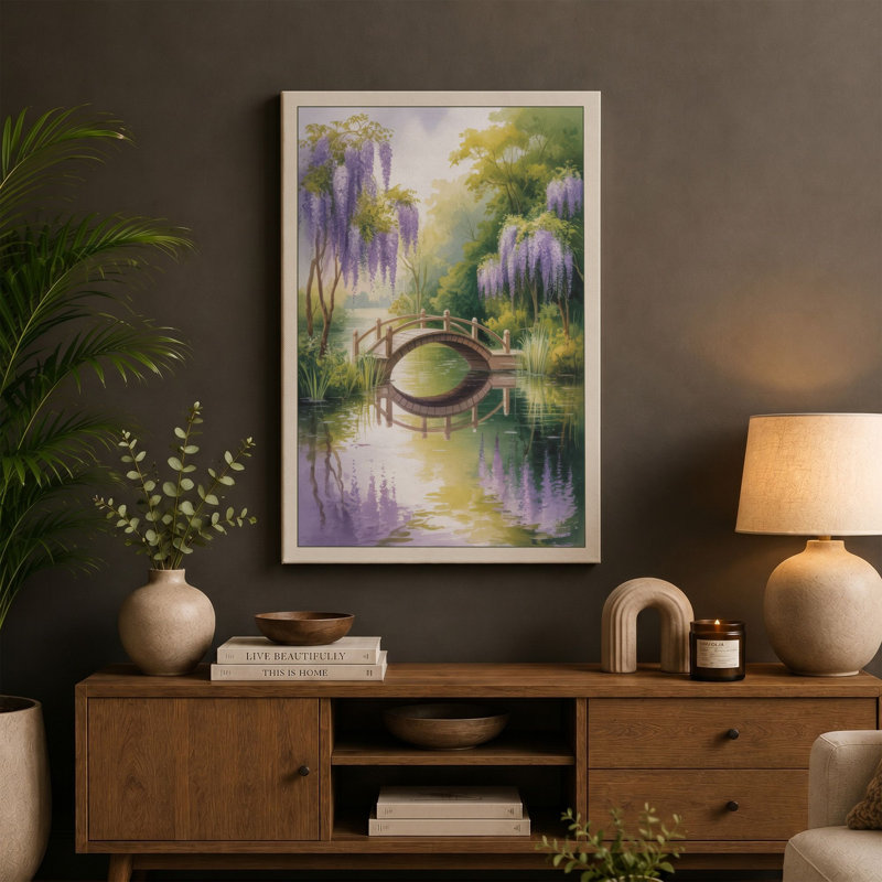 Print, 30x20 - 76.2 x 50.8 cm, Taupe Border