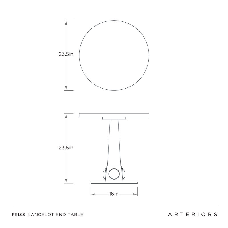 Lancelot End Table
