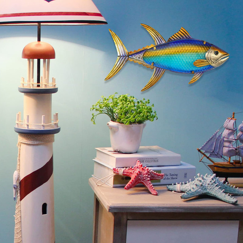 Metal Fish Wall Decor