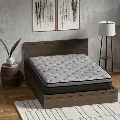 12 Inch Medium Firm Queen - Sized Mattress With Pocketed Coils, Relieving Adaptive Foam Multiple Layers, Good Motion Separation, Full Surface Support, Breathable Design For Night Comfort, 3/4" Knit