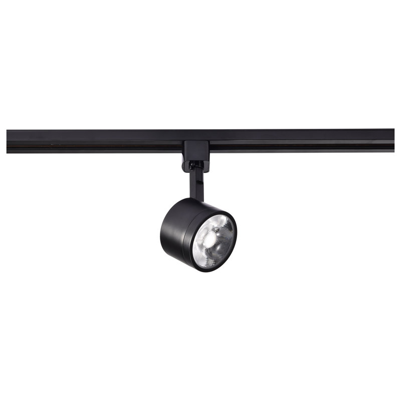 Black Adjustable LED Track Head Light