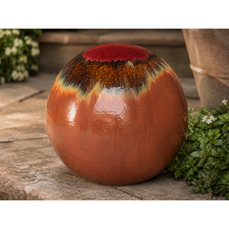 Sphère de 37 cm (14,5 po) - Désert peint
