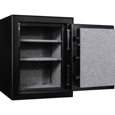 3.51 Cubic Ft Safe With Door - Enhance Security Advanced Locking Your Belongings From Fire And Theft