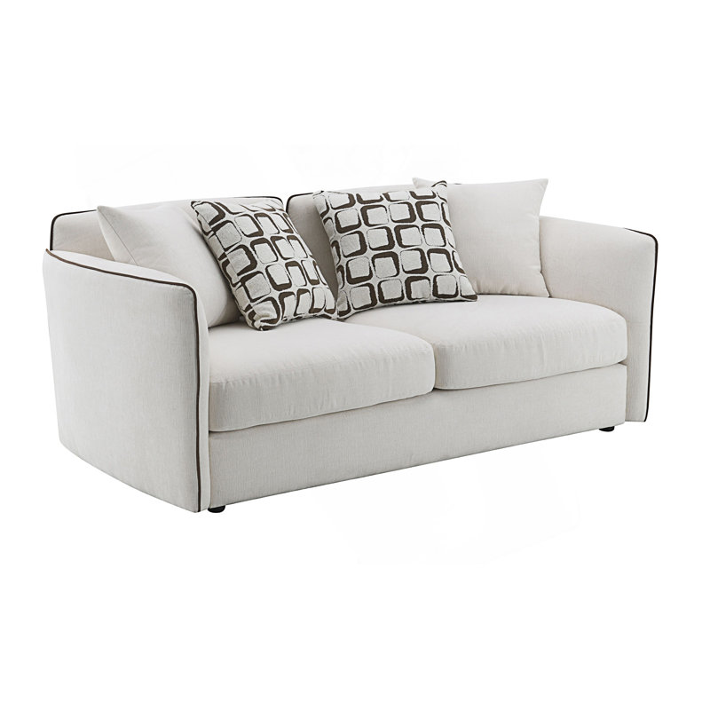 Comfortable Love Seat With 4 Pillows