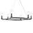 Curved Modern Chandelier with Clear Cylinder Glass-111187542-111187545-111187546
